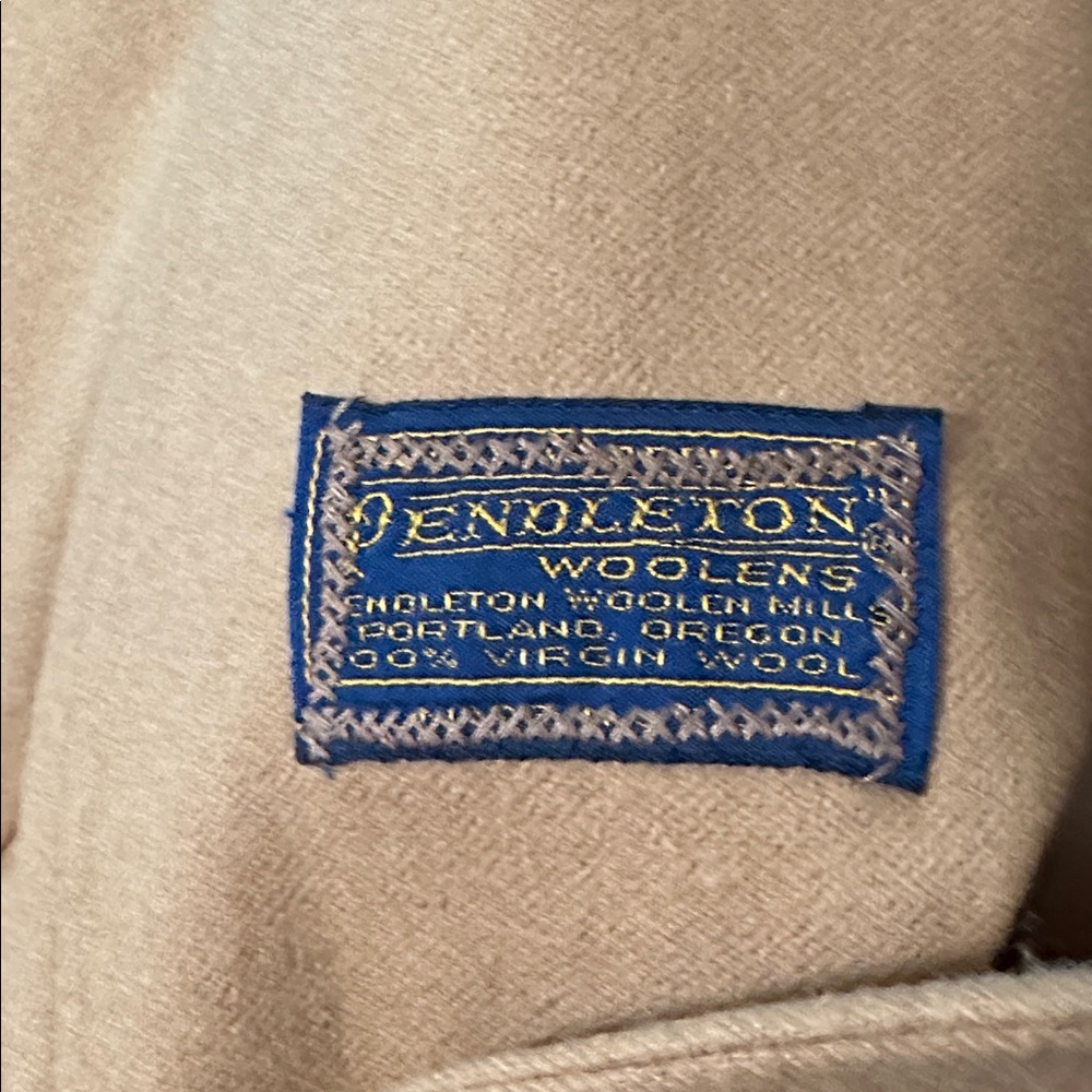 Pendleton Woolen Tan Jacket - Women’s Small - image 5
